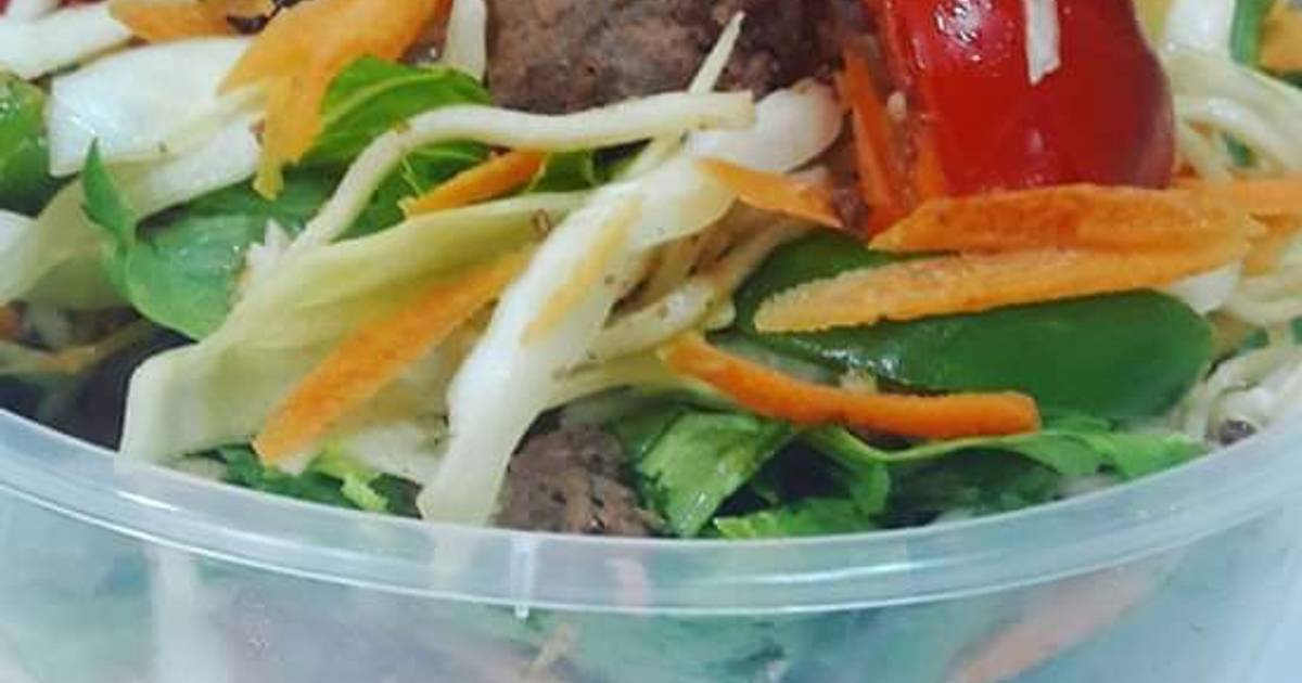 Grilled Chicken breast and pasta salad Recipe by Nd Beau Cookpad