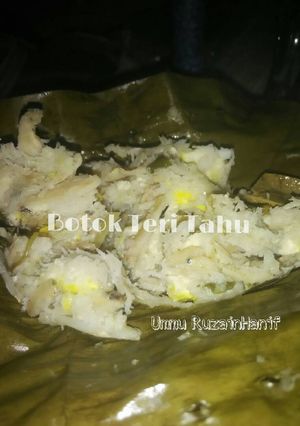 Foto resep Botok Teri Tahu