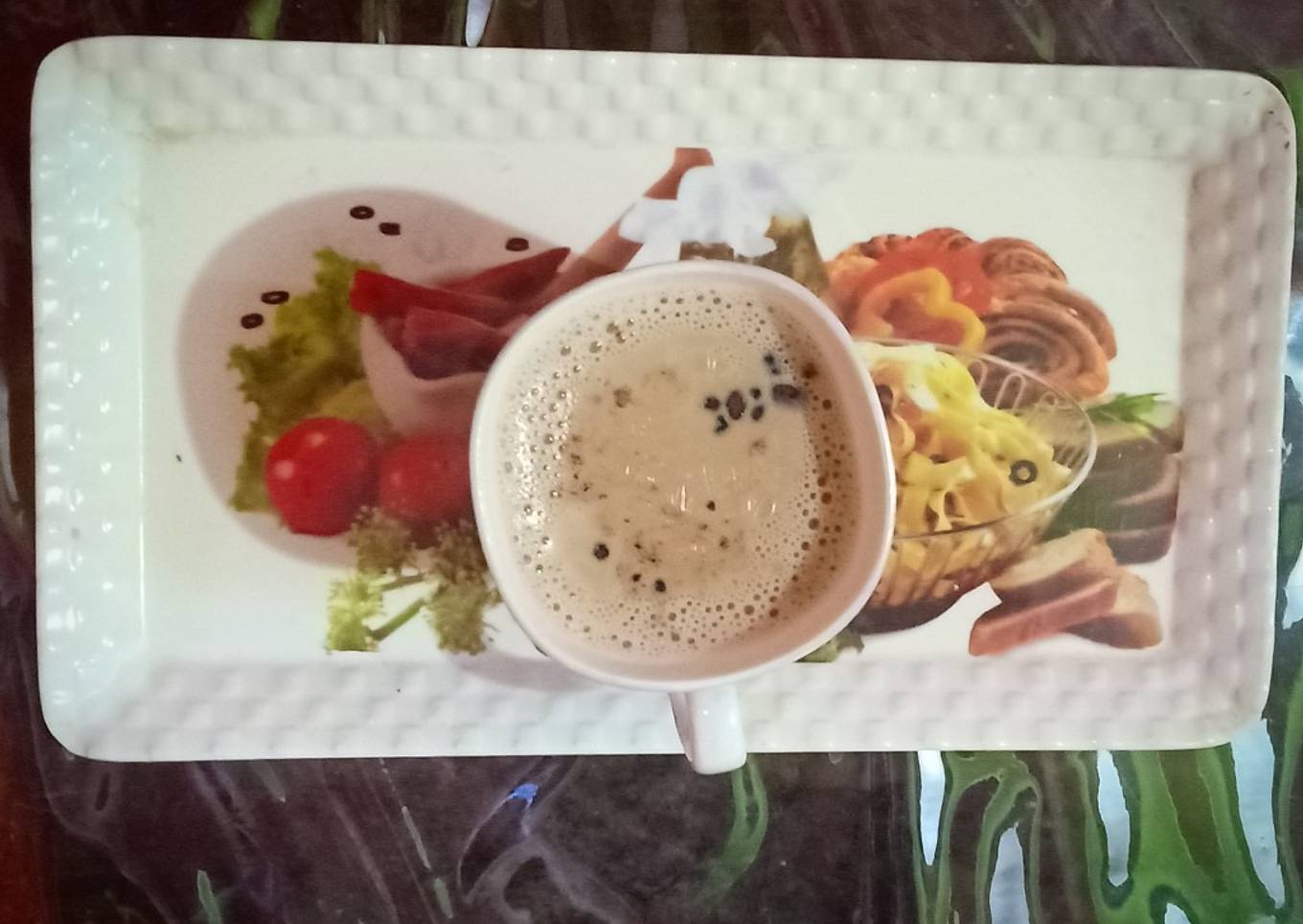 Hot coffee