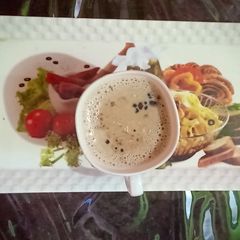 A picture of Hot coffee.