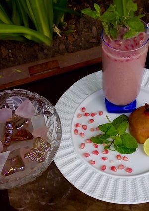 A picture of Pomegranate Mocktail.