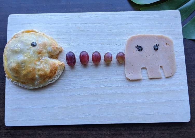 How to Make Ultimate Pacman Minced Beef And Corn Pie (Restart your life anytime!)