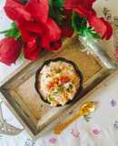 Cream cheese curd rice