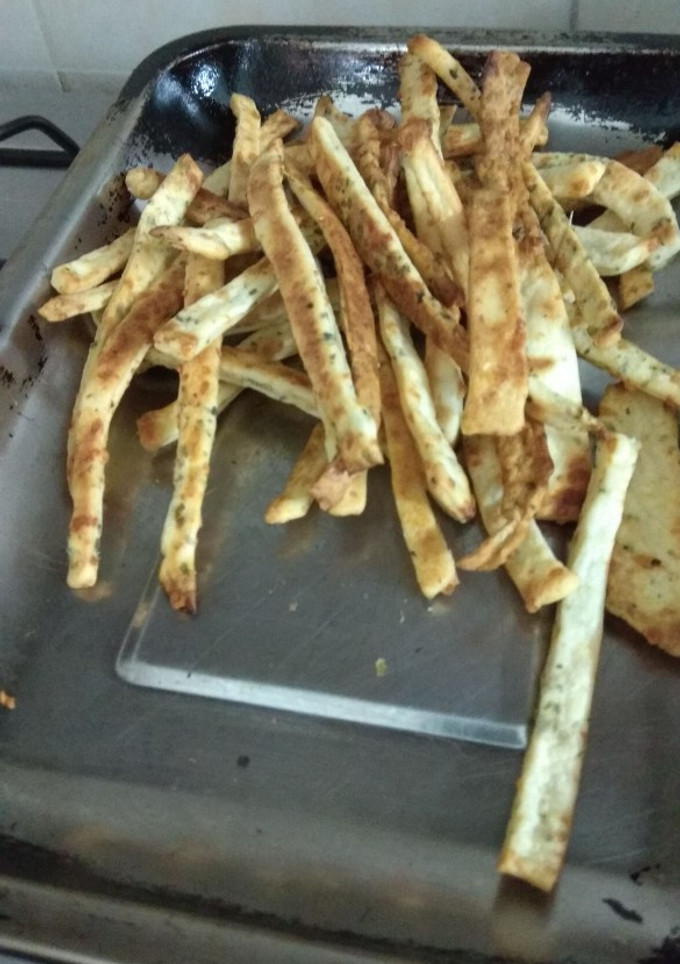 Una foto de Palitos de queso y orégano