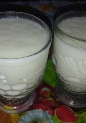 A picture of Mithi lassi.