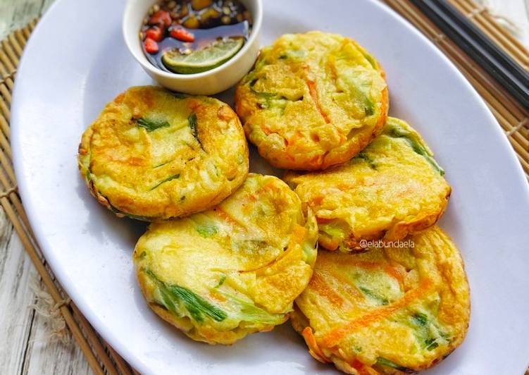 Pajeon 파전 (pancake daun bawang Korea)