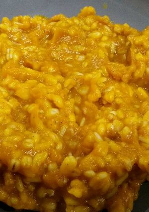 Foto di Orzo e zucca cremosa