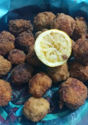 Una foto de Croquetas de arroz