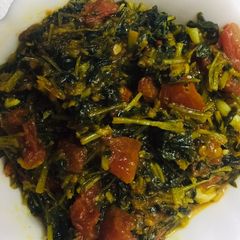 A picture of Tomato Methi.