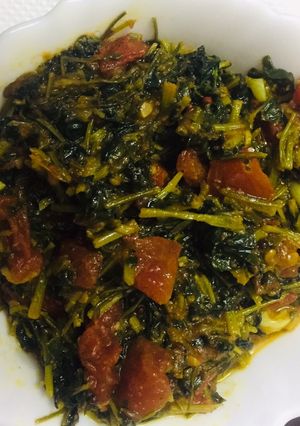 A picture of Tomato Methi.