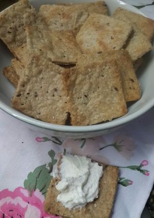 Una foto de Galletitas integrales 🍪🌾