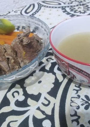 Una foto de Carne con verduras - puchero #soycupido