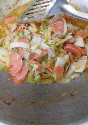 Foto resep Seblak sosis pedes