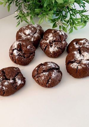 Une photo de Craquelés au chocolat