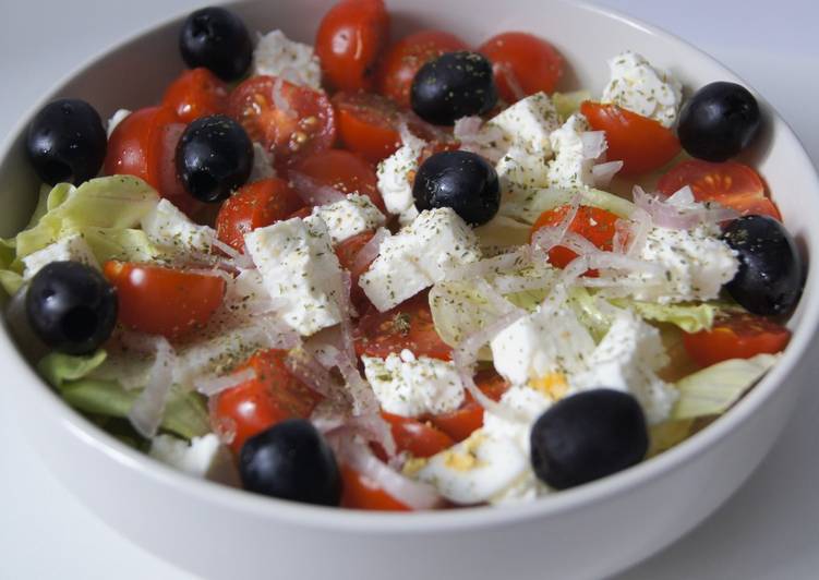 Recette: Salade Grecque