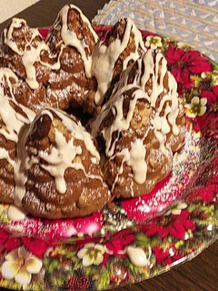 Una foto de Budín Navideño de Frutas