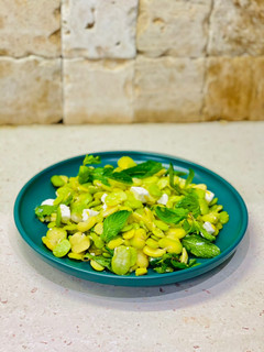 عکسی از دستور باقلای مزه دار شده
