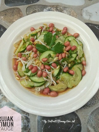 Cara Simple Membikin Resep  Rujak Timun Tauge yang Enak, Sempurna