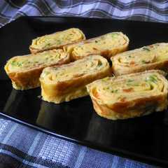 A picture of Tamagoyaki.