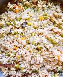 Veg White Biryani recipe