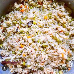 A picture of Veg White Biryani recipe.