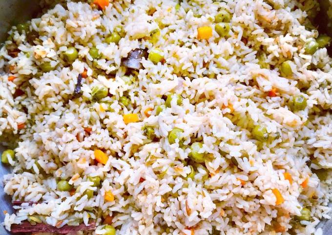 Veg White Biryani recipe