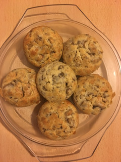 Una foto de Muffins de Champiñones