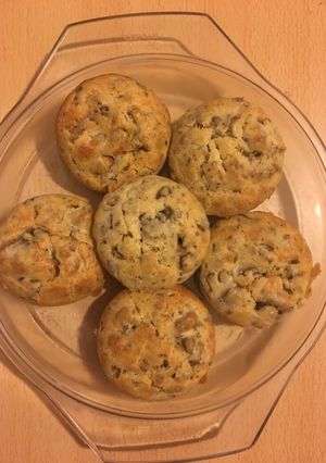 Una foto de Muffins de Champiñones