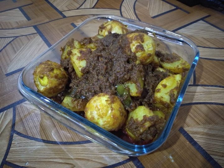  Resep buat Rendang telur &amp;amp; kentang yang menggugah selera