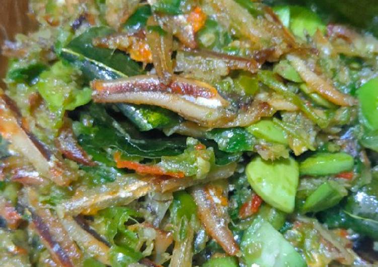 Resep Teri pete sambel ijo yang Menggugah Selera