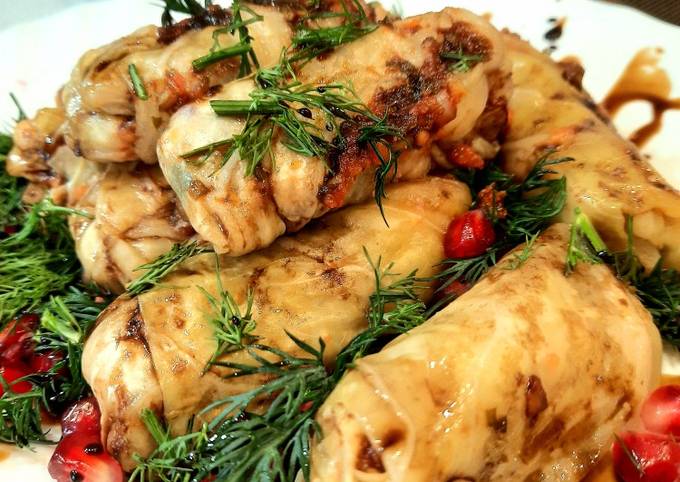 Долма с бараниной и мятой рецепт – Азербайджанская кухня: Закуски. «Еда»