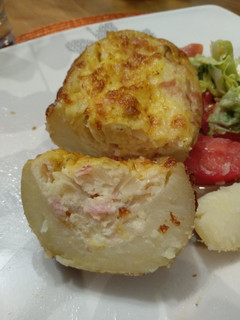 Una foto de Papas rellenas al horno