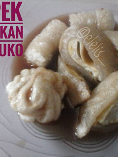 Foto resep Pempek kapal selam, keriting & lenjer kuah cuko