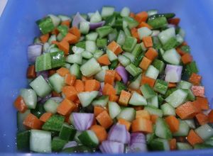 Foto resep Acar Timun Wortel Cengek Bawang Cuka Apel / Acar Cuka