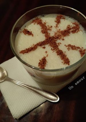 Une photo de Crème de riz/ m'halbi 🍚