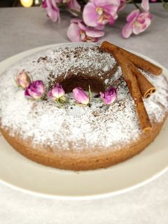 عکسی از دستور کیک چای دارچینی