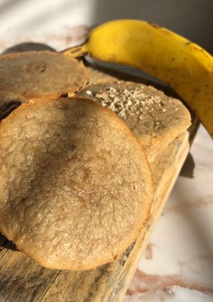 Una foto de Muffins de Plátano