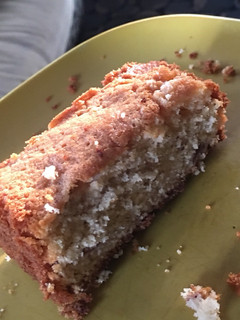 A picture of Strawberry pound cake.