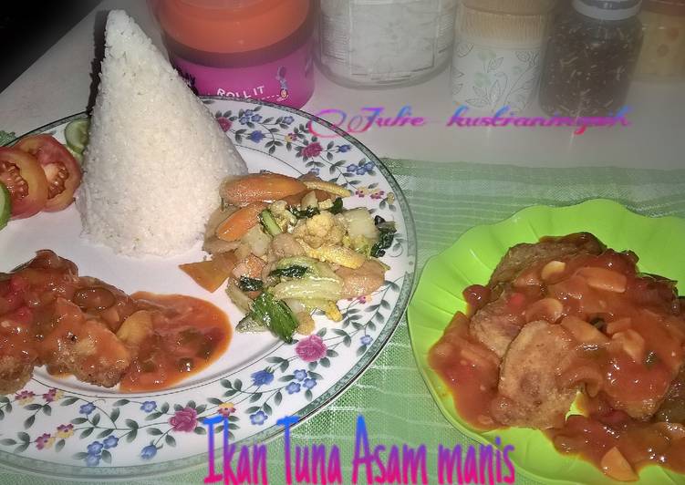 Ikan 🐟 Tuna Asam Manis