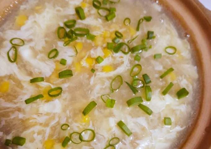 Chicken corn soup Recipe