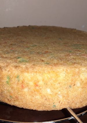 A picture of Confetti Orange cake.