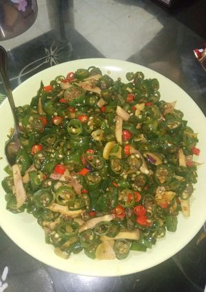 Foto resep Tumis cabe ijo