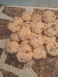 Una foto de Cookies vegana de chocolate y nueces pecan