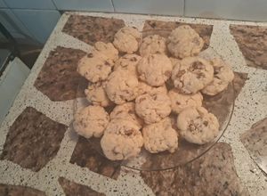 Una foto de Cookies vegana de chocolate y nueces pecan