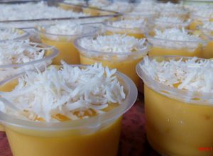Foto resep Custard-Corn Pudding/ Puding Hercules