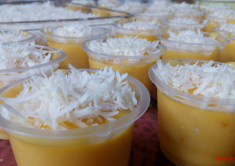 Resep Custard-Corn Pudding/ Puding Hercules, Bikin Ngiler