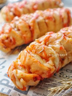 Foto resep Hasselback Soft Bread, no butter, no egg