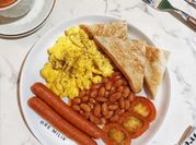 Gambar english breakfast beef