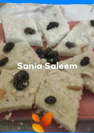 A picture of Suji ka jamawa Halwa.