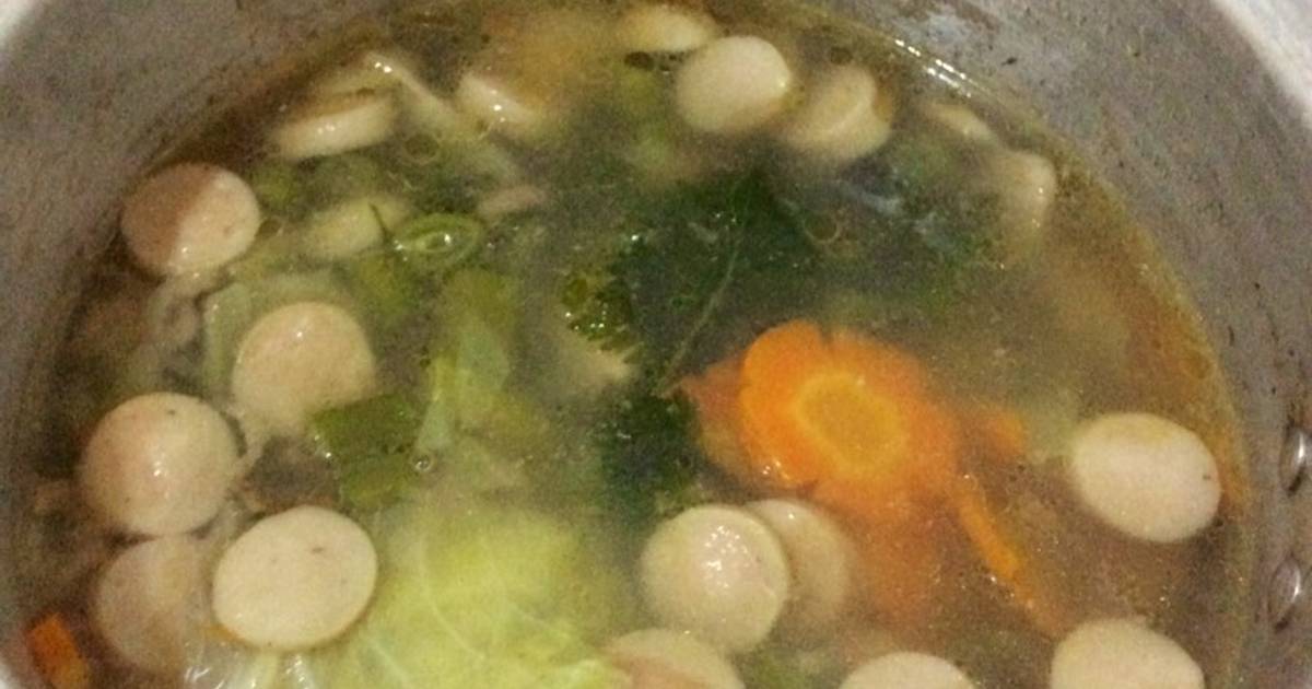 Resep Sayur Sop Sosis Oleh Fitria Permata Suri Cookpad